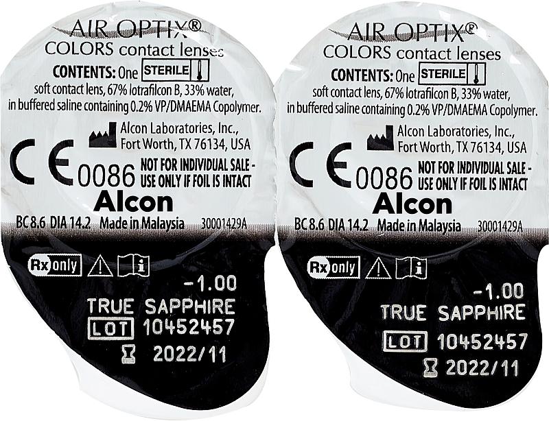 AIR OPTIX Colors (2 шт в упаковке)