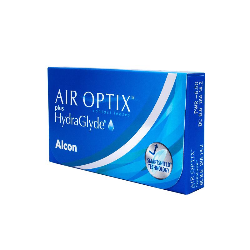 AIR OPTIX PLUS HYDRAGLYDE (3 ШТ)