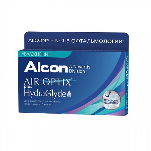 AIR OPTIX PLUS HYDRAGLYDE (3 ШТ)